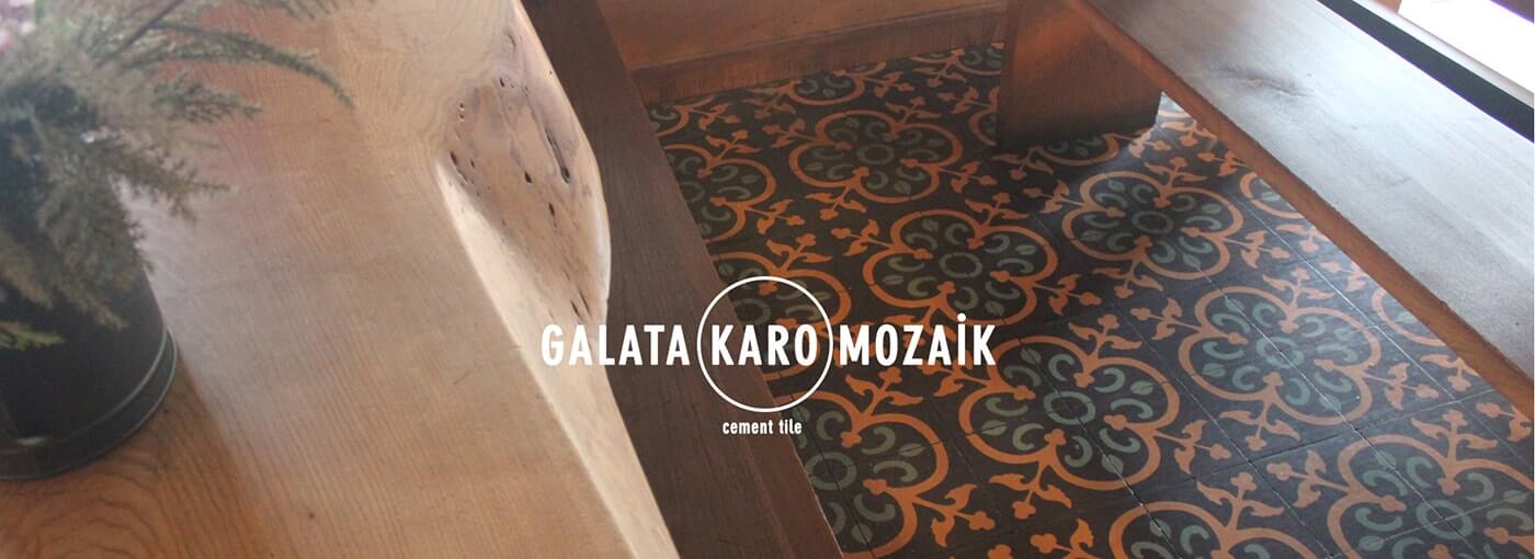 Desenli Karo Mozaik - Galata Karo Mozaik 